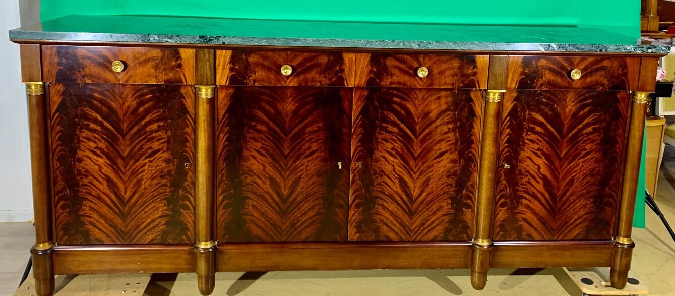 Enfilade empire en acajou