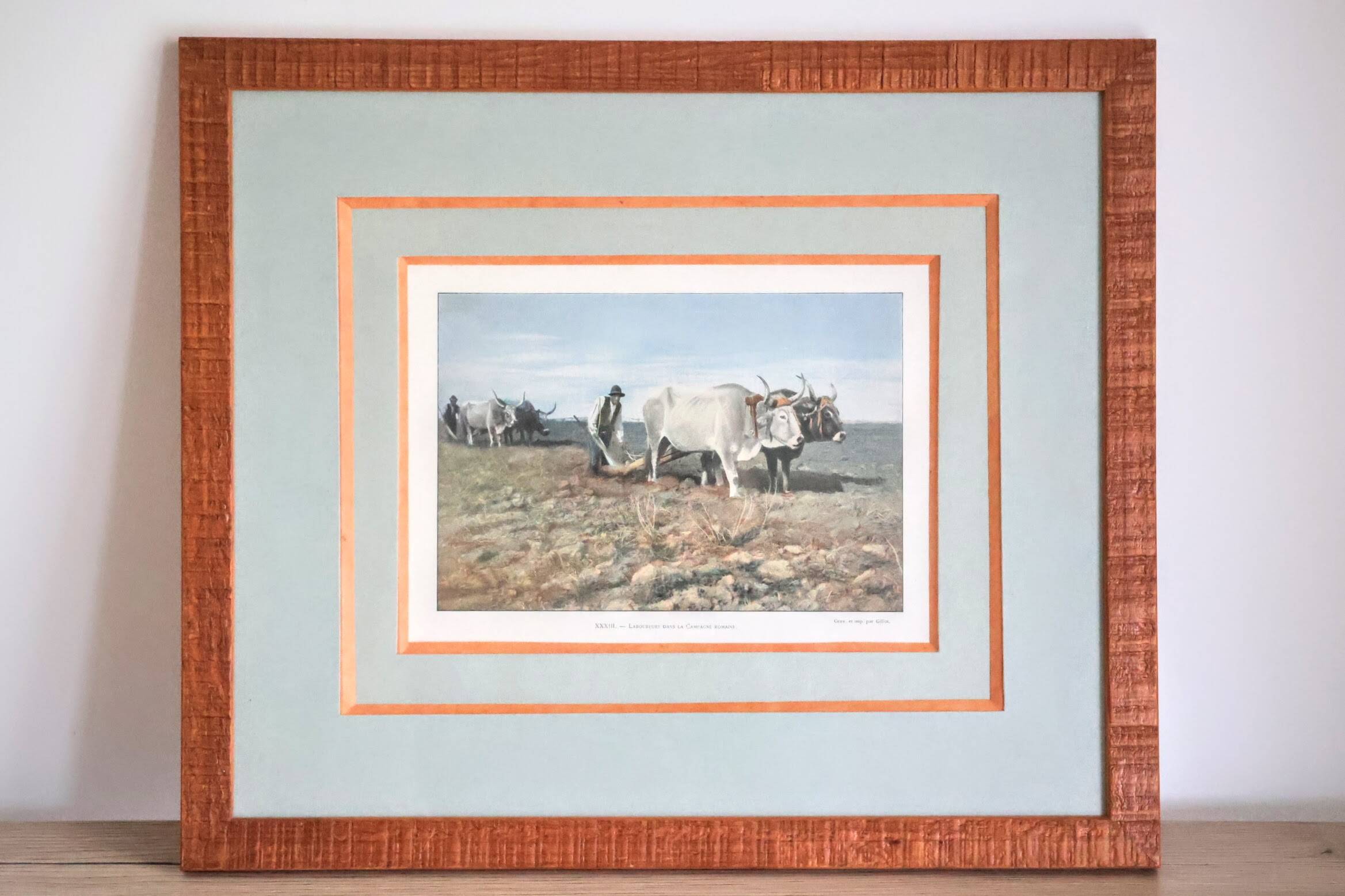 Original Gillot photogravure painting