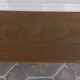 Chapel bench in chestnut wood