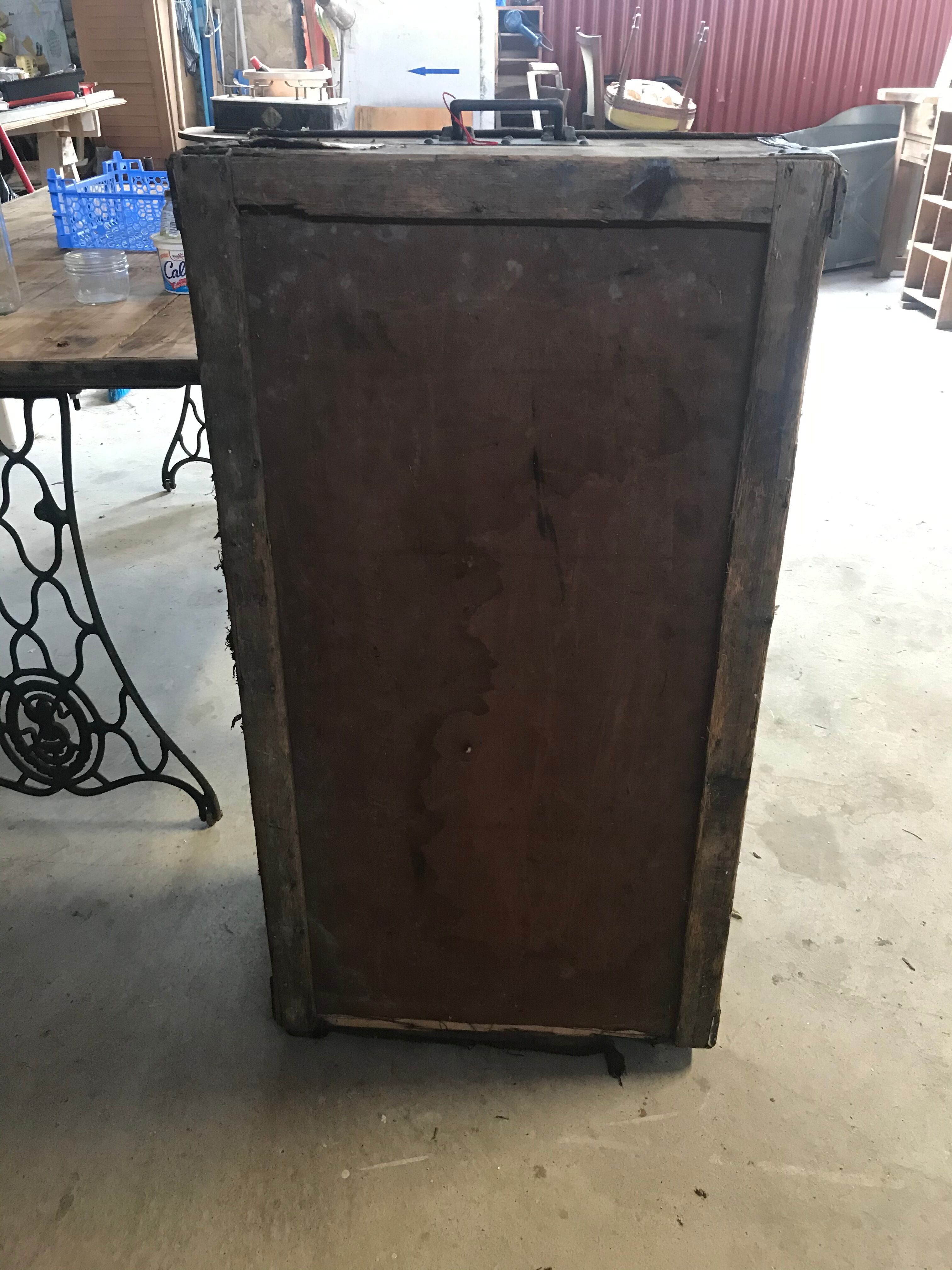 Ancient travel trunk