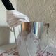 Saint Medard silver-plated metal champagne bucket