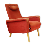 Chair with footrest of the 1950s