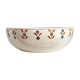 Saint Amand & Hamage salad bowl in glazed earthenware with flowers