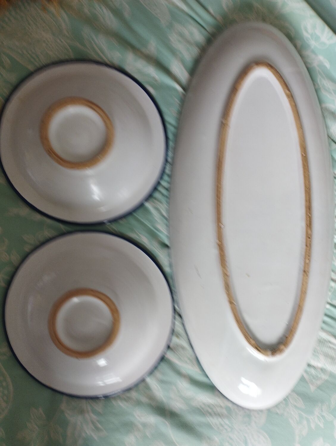 Hand-painted plates