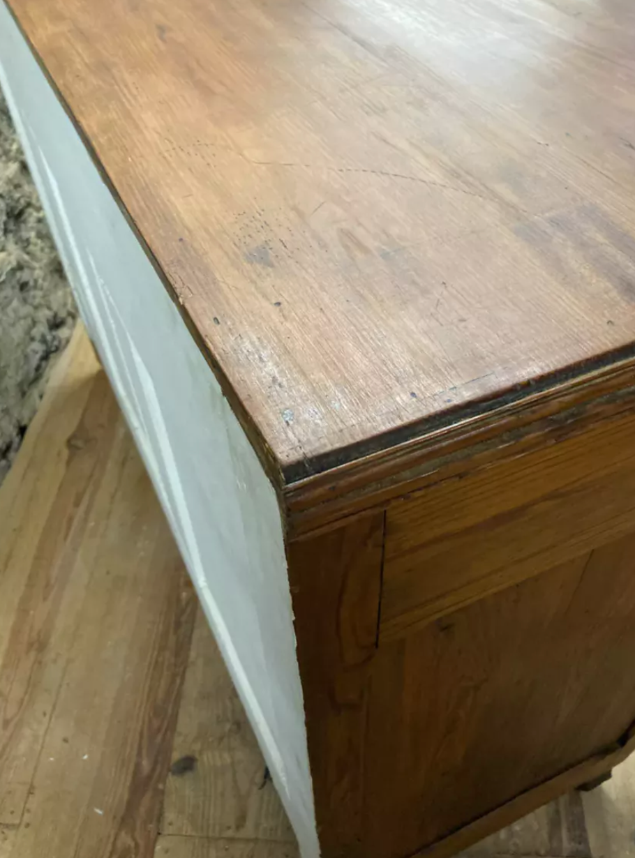 Parisian art deco wooden sideboard