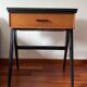 Vintage Sewing Machine Furniture Small Console Desk