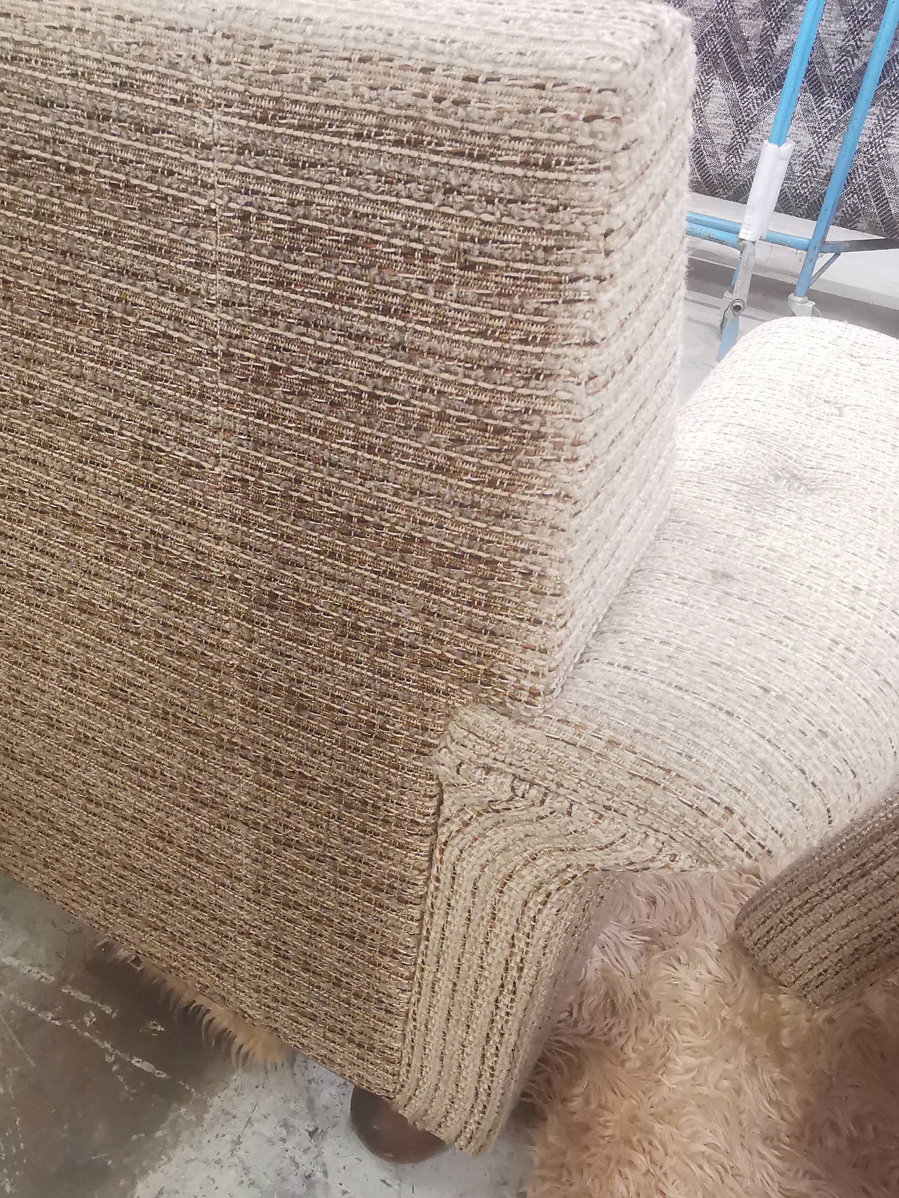 Sofa bed and armchair