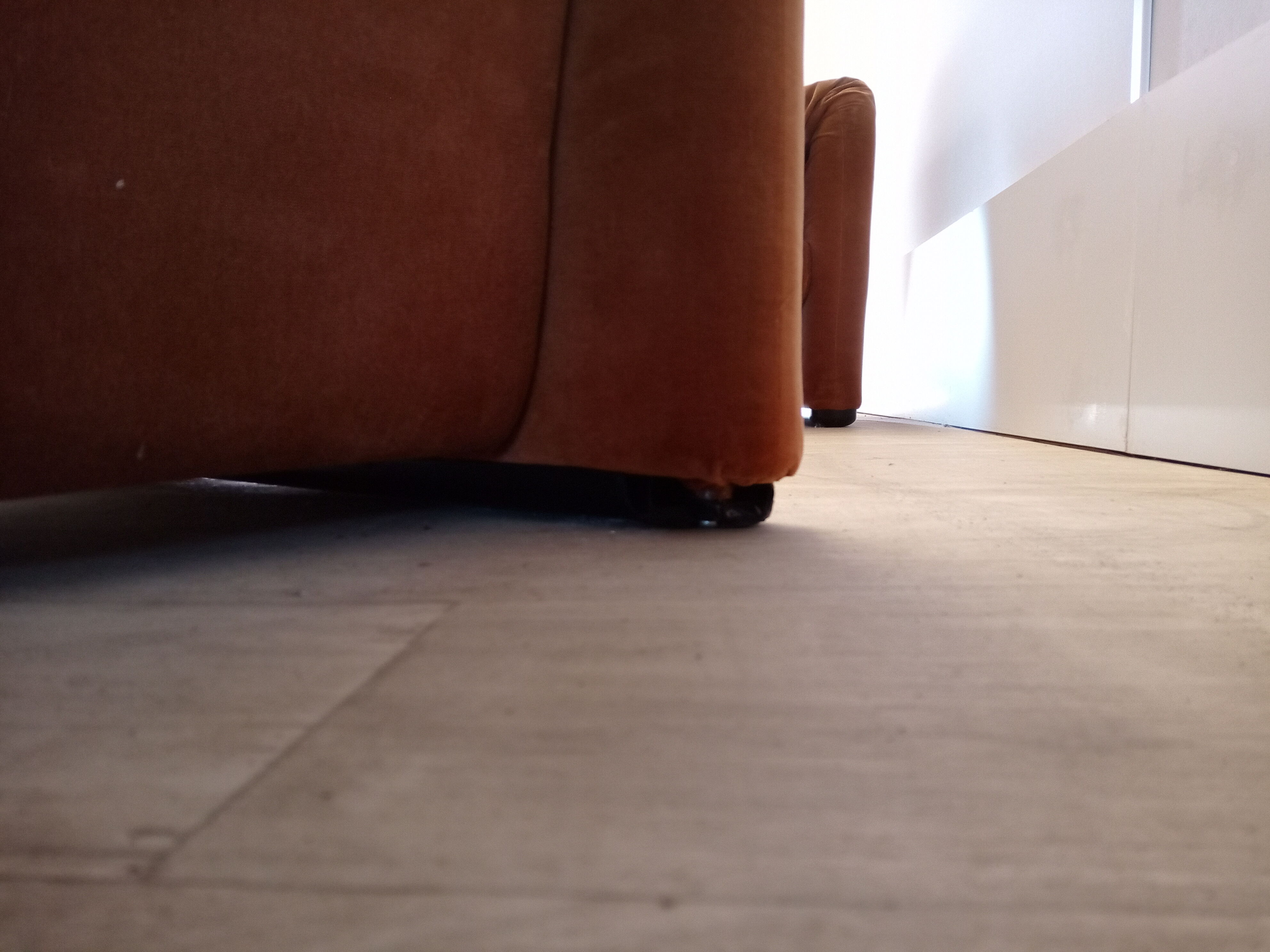 Pair of Maralunga armchairs by Vico Magistretti