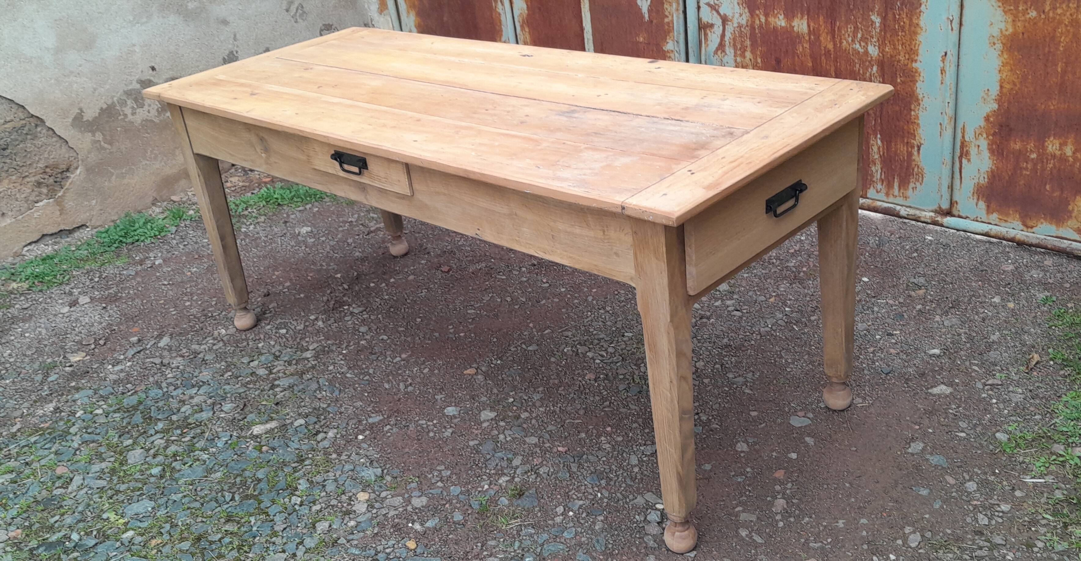Antique farmhouse table