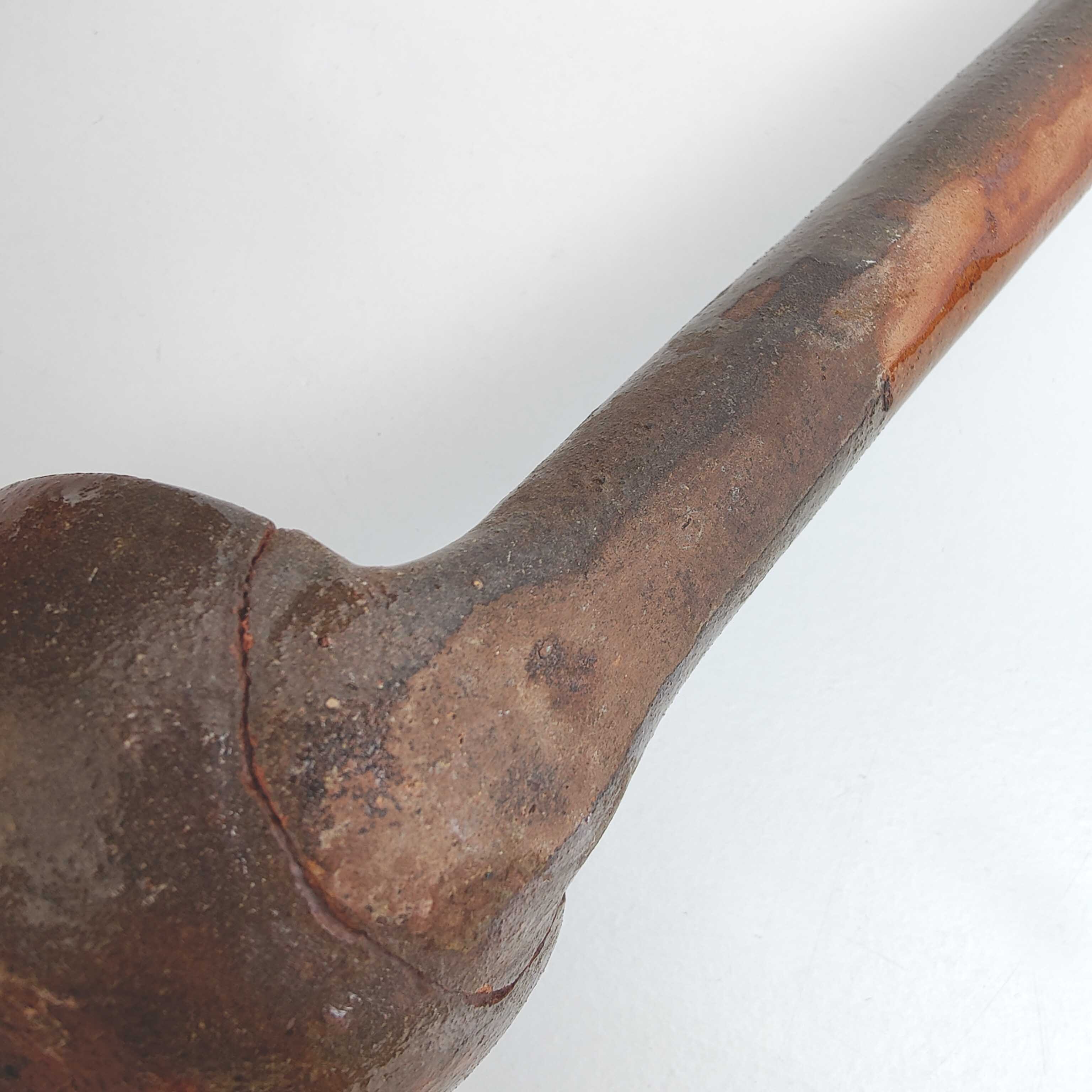 Terracotta tripod punch bowl anthropomorphic shape