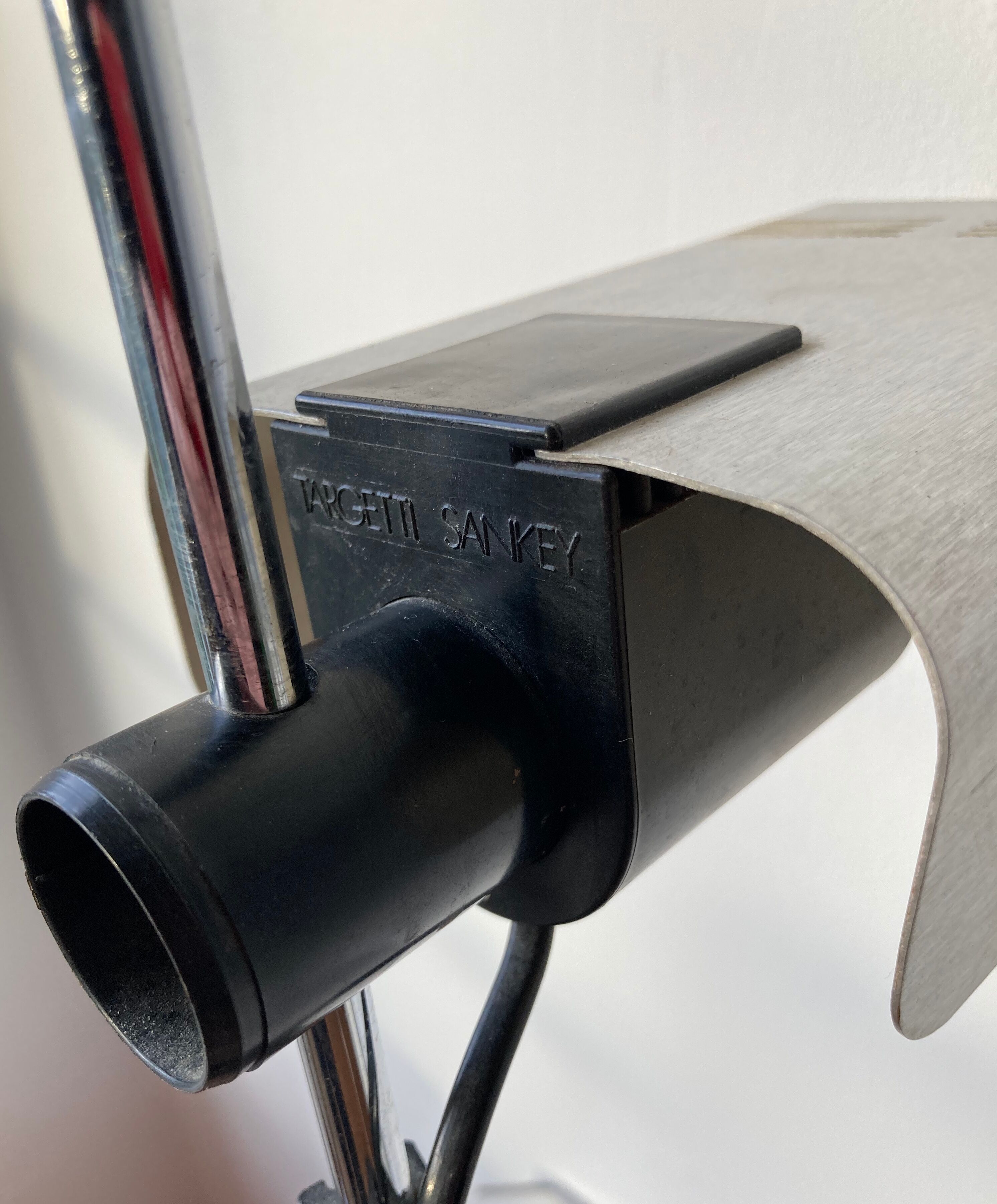 Targetti Sankey Italy 1960 swan neck desk lamp