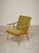 Green Boomerang armchair by Ton Bystrice (Thonet) by Antonin Suman