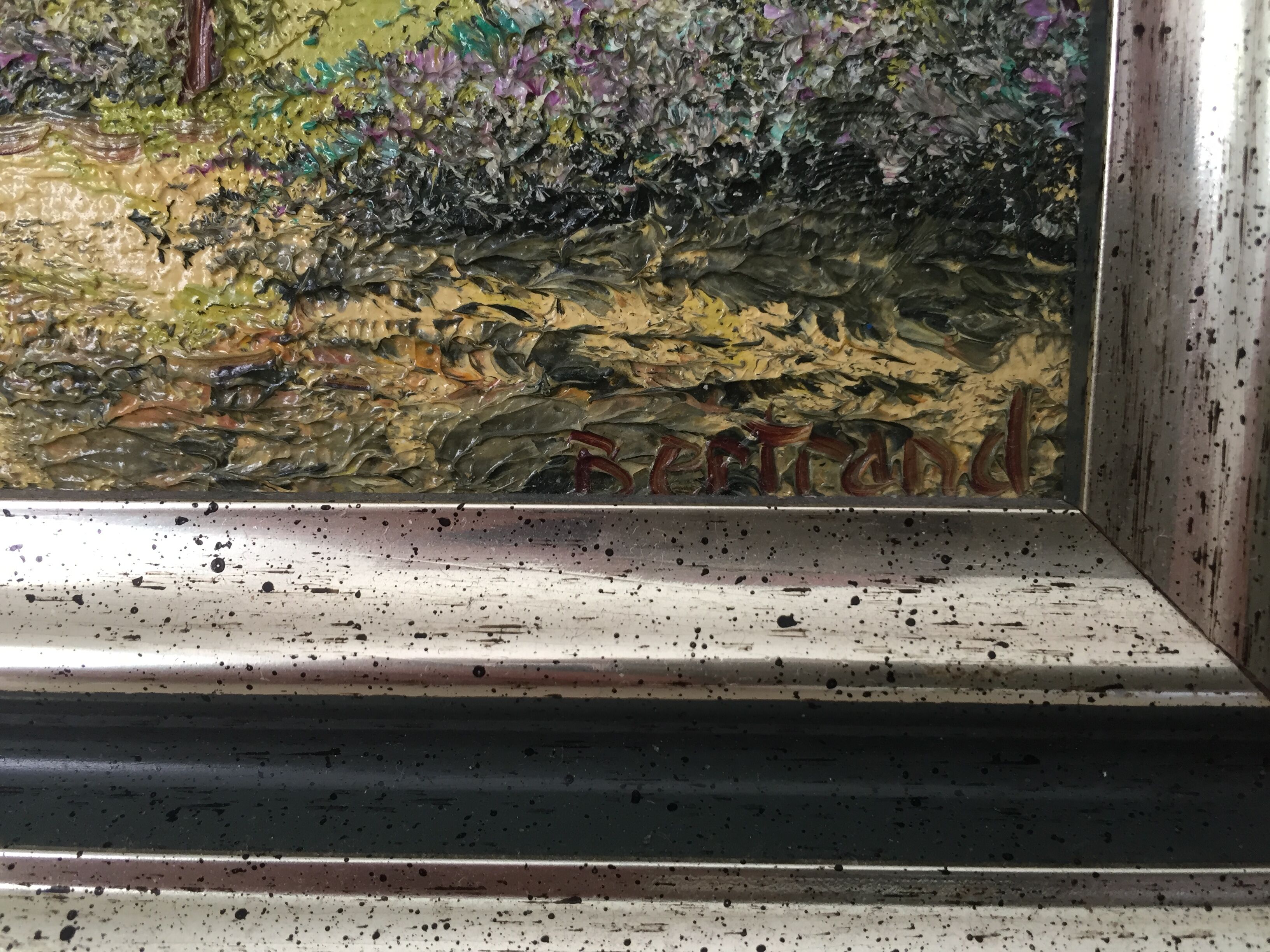 Landscape painting by Bertrand