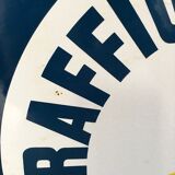 Raffigaz enameled plate