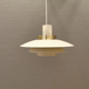 Danish design hanging lamp, from the 80s, produced by Top-Lamper