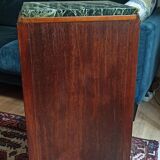 Art Deco style bedside table in marble