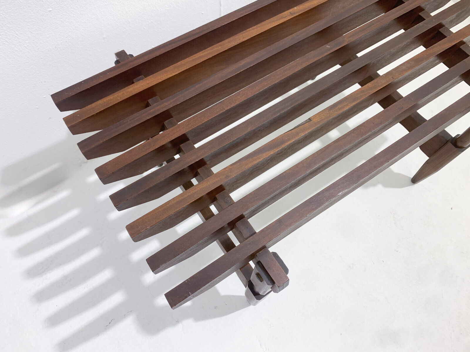 Mid-century modern italian wooden stool, 1960s