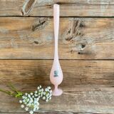 Vase en opaline rose florentin