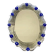 Vintage Simoeng Hand-Carved Venetian Oval Mirror