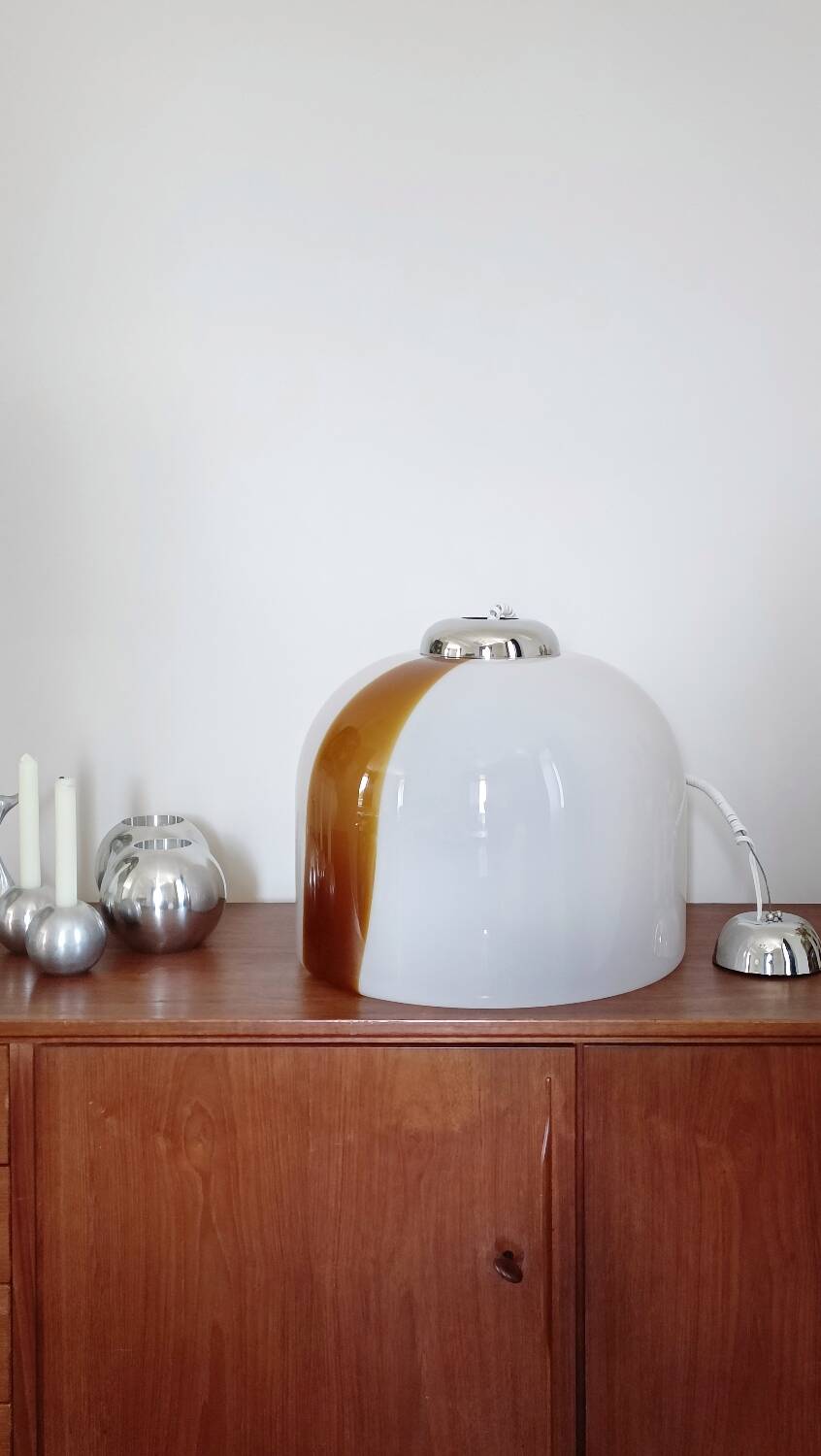 Mazzega XXL Murano glass pendant light