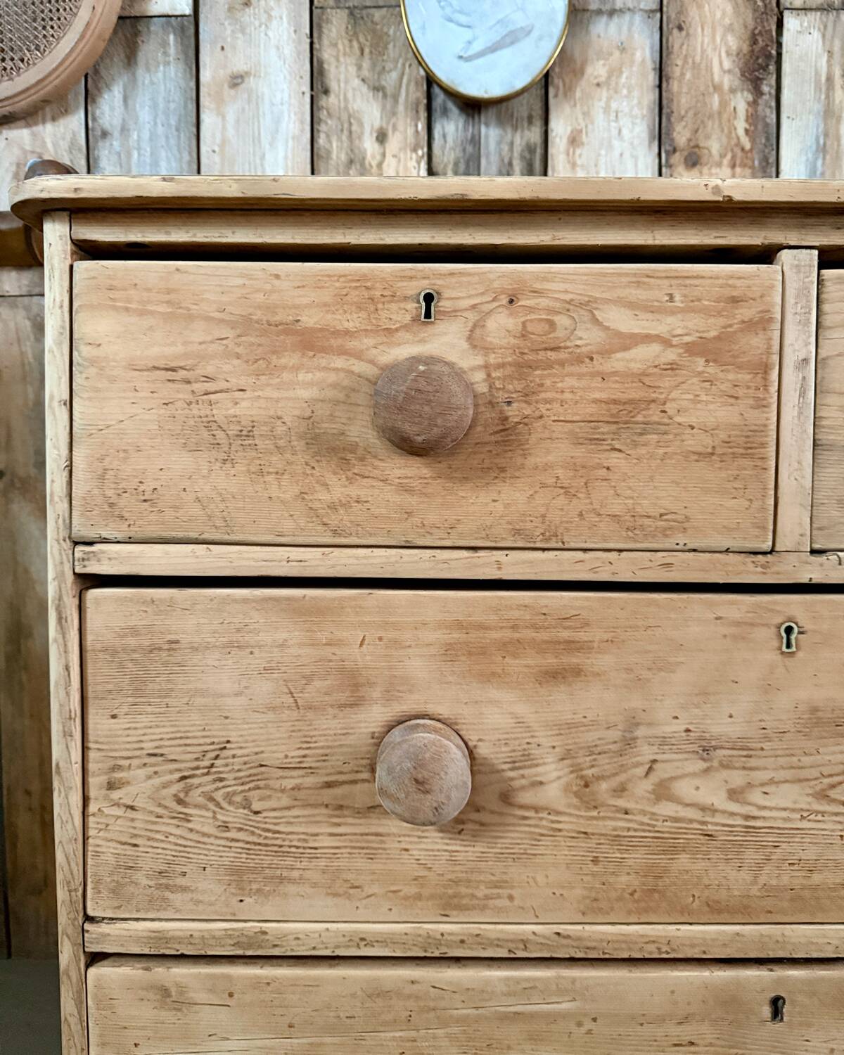 Antique English chest of drawers (renovated)