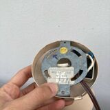 Delmas beige metal wall light, 1970