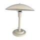 Lamp aluminor white beige dome / mushroom
