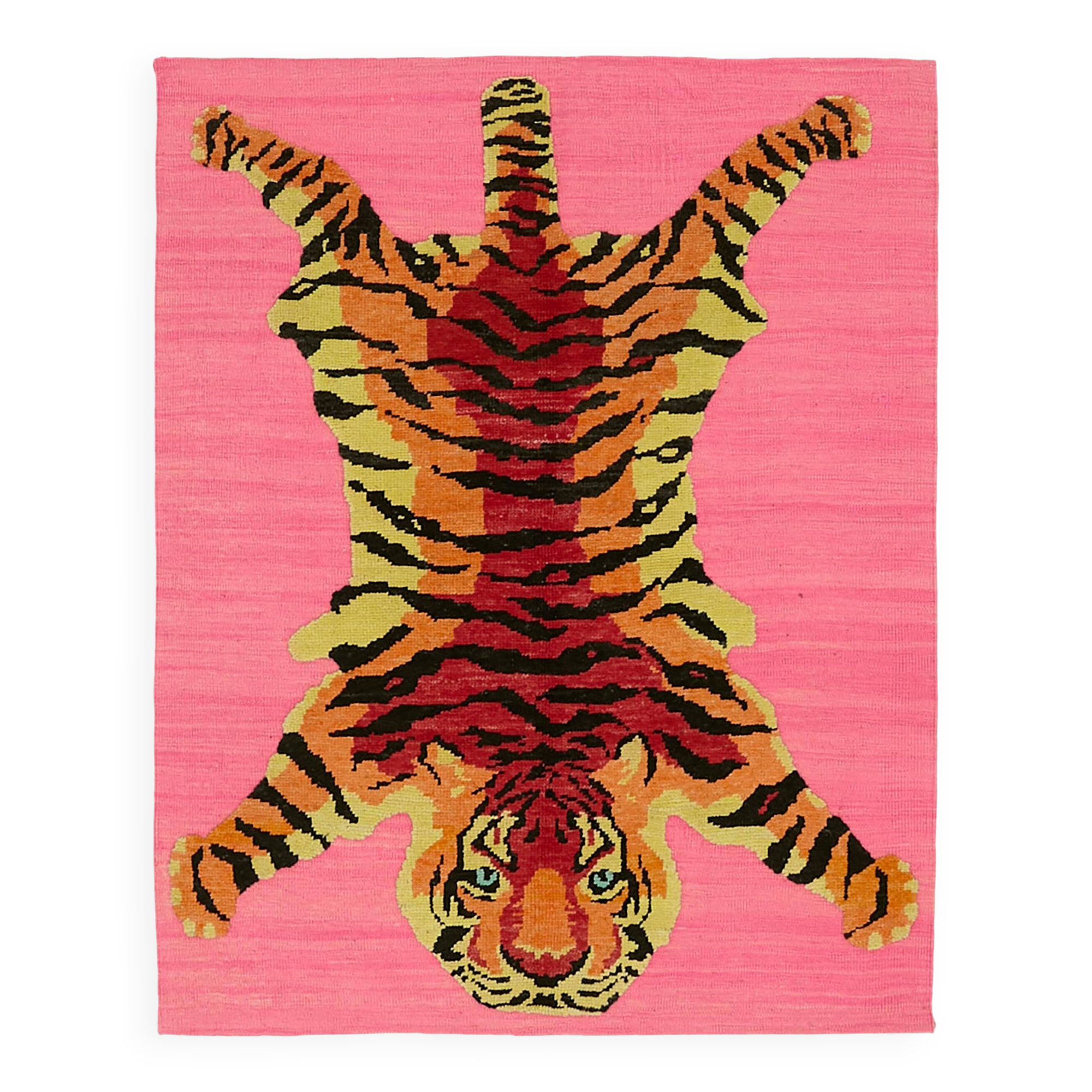 Turkish Handknotted Wool Tiger Rug  145 cm x 183 cm