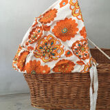 Rattan doll's pram