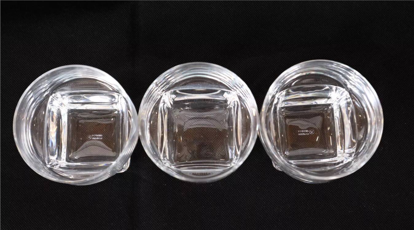 Glass service for 6, 17 pieces Sergio Asti for Arnolfo di Cambio.