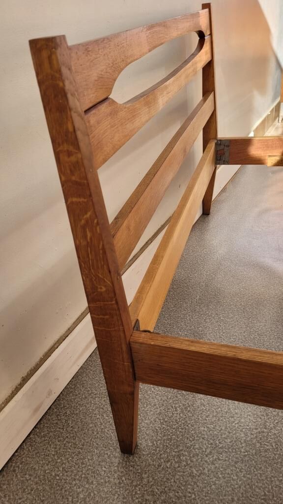 Bed scandinavian teak 1990