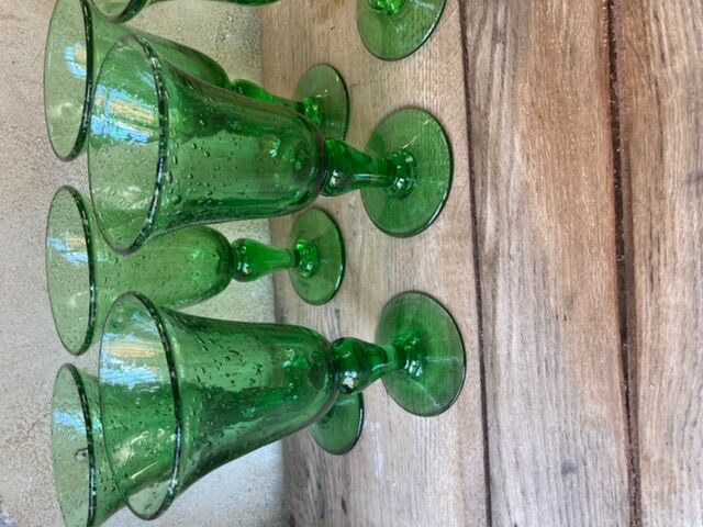 Set of 6 glasses of Biot
