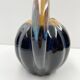 Pitcher Vintage jug in brown and blue ceramic in the shape of a melon