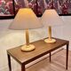 Paire de lampes Design scandinave 1960.
