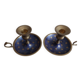 2 candle holders