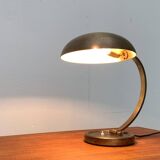 Mid-Century German Brass Table Lamp by Gecos Cosack