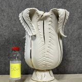 Albert Laurent Limoges: large vase entitled "les algues" Art Deco period circa 1940