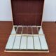 Crystal knife rest Art Deco