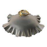 Opaque white glass shade. handkerchief shape