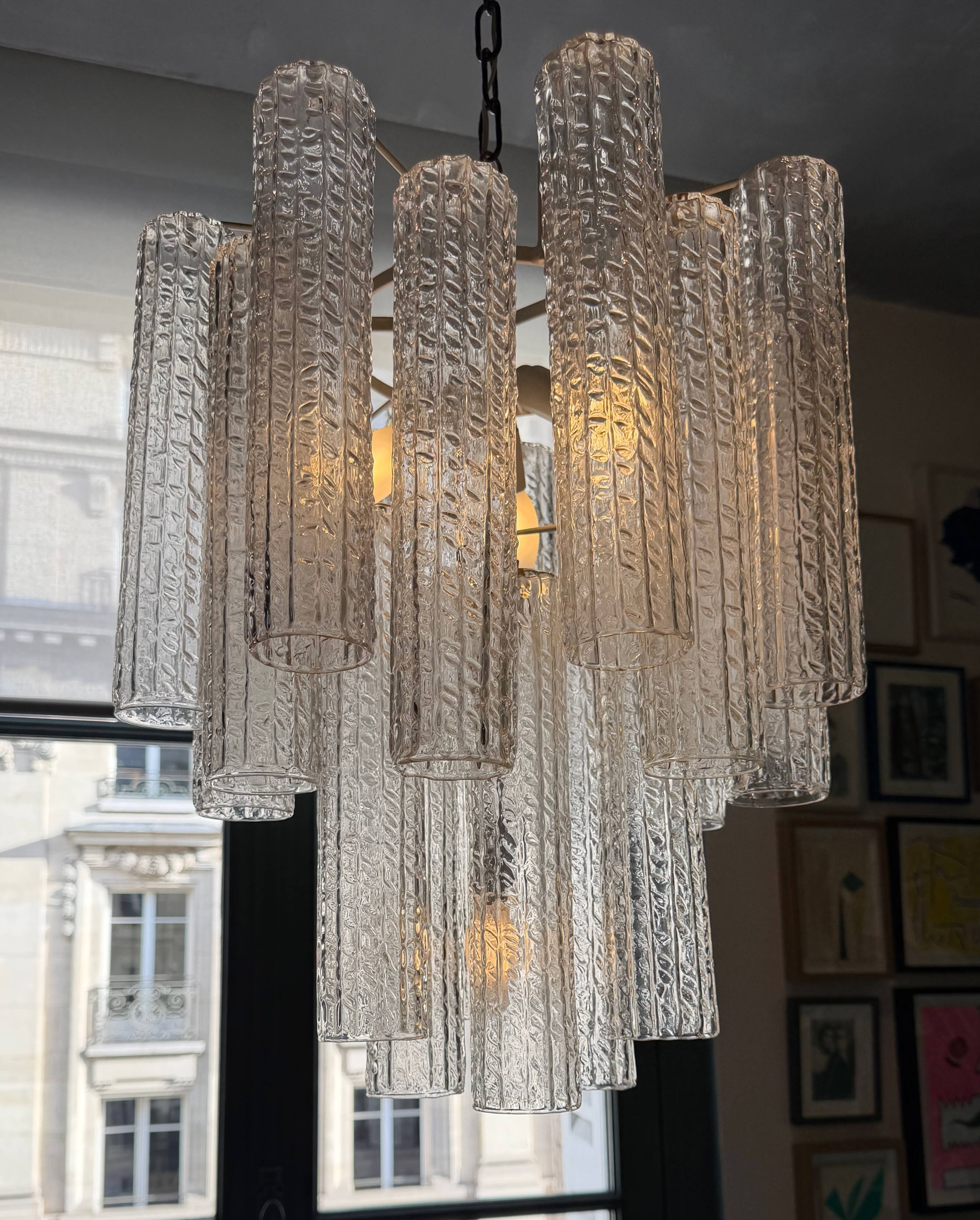 Murano glass wall light fixture