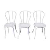 3 chaises de jardin