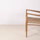 Chaise Niels O. Møller modèle 56 en chêne, Danemark des années 1960