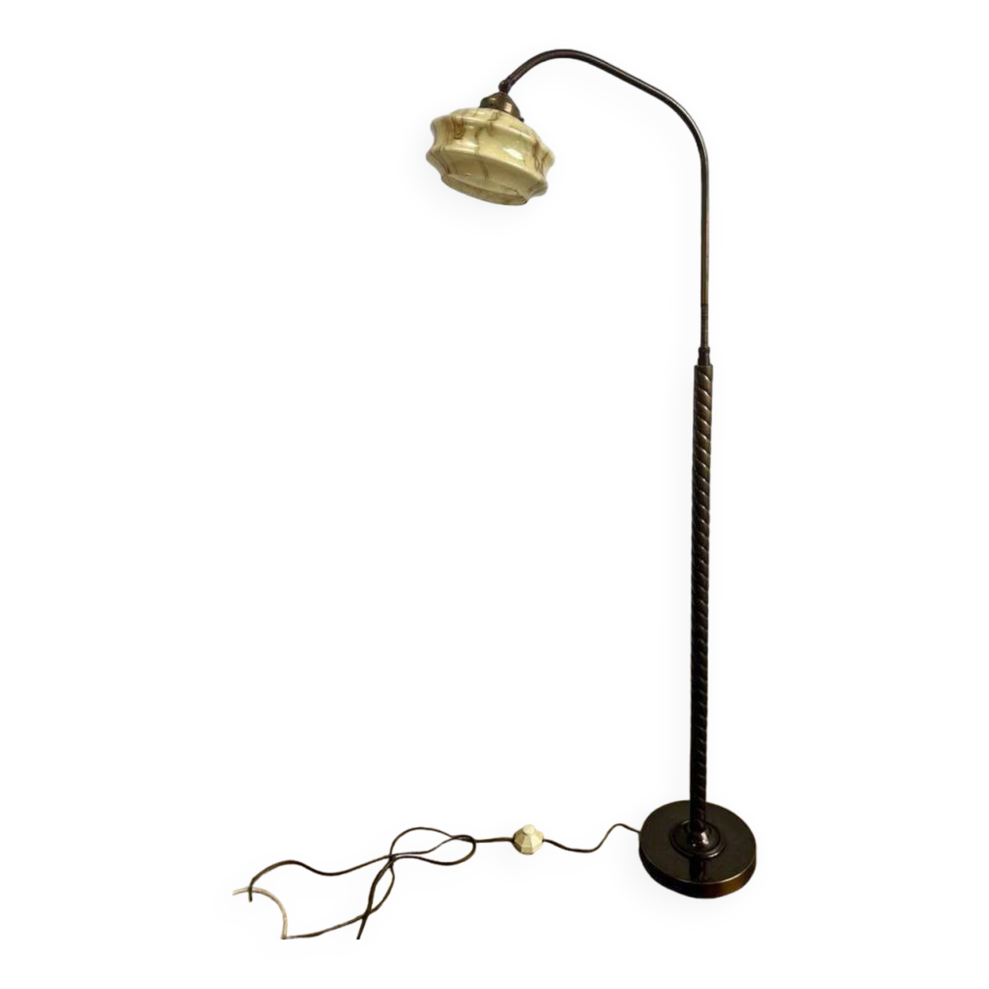 Lampadaire vintage art déco