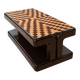 Mid-century marquetry coffee table