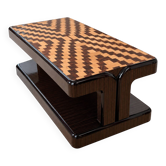 Mid-century marquetry coffee table
