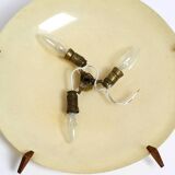 Beautiful original Mid Century Modern fiberglass ceiling or wall lamp