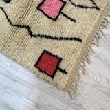 Handmade Moroccan Berber carpet 246 x 160 CM