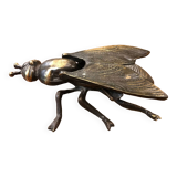 Vintage Ashtray Fly Design with Lid
