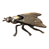 Cendrier vintage Fly Design avec couvercle