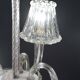 Luxury Art Decò Barovier e Toso Chandelier, Murano "Bubble" Glass, 1950s